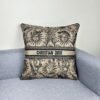 DIOR 50x50cm embroidered pillow Premium gift box packaging