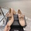 Chanel’s new early spring bow Mary Jane shoes Calf patent leather material