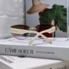 miumiu New Frameless Sunglasses Women Retro Sunglasses 1：1 Premium