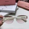 miumiu New Frameless Sunglasses Women Retro Sunglasses 1：1 Premium
