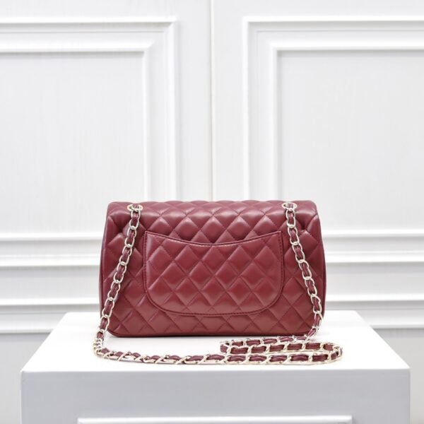 Chanel classic bag 25.5x16x6.5cm Sheepskin material