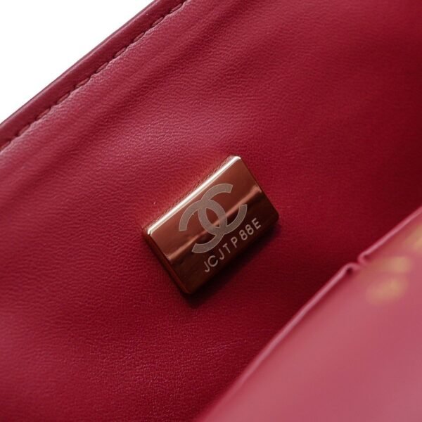 Chanel classic bag 25.5x16x6.5cm Sheepskin material