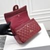 Chanel classic bag 25.5x16x6.5cm Sheepskin material