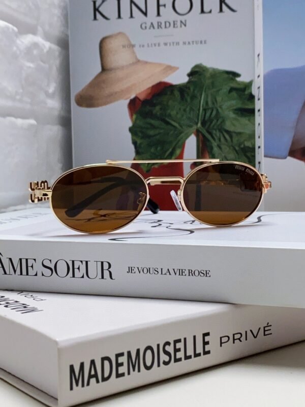 MIUMIU Metal Sunglasses for Women Premium Edition 1：1