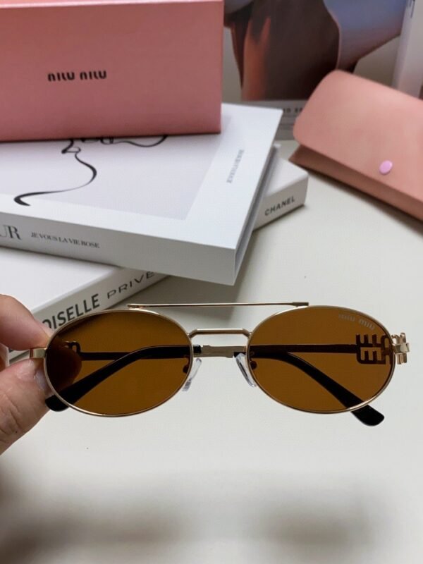 MIUMIU Metal Sunglasses for Women Premium Edition 1：1