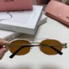 MIUMIU Metal Sunglasses for Women Premium Edition 1：1