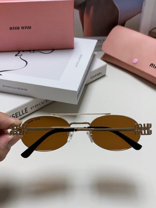 MIUMIU Metal Sunglasses for Women Premium Edition 1：1