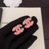Chanel new pink earrings high-end version