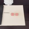 Chanel new pink earrings high-end version