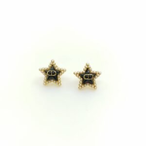 a1731908998651_4601.jpg DIOR Latest black five-pointed star cd earrings premium version