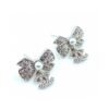Chanel Mini Bow Earrings