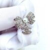 Chanel Mini Bow Earrings