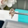 Tiffany Woven series key earrings Premium 1:1