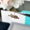 Tiffany Woven series key earrings Premium 1:1