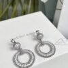 Van Cleef & Arpels new earrings inlaid with full diamonds, high-end version 1:1