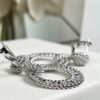 Van Cleef & Arpels new earrings inlaid with full diamonds, high-end version 1:1