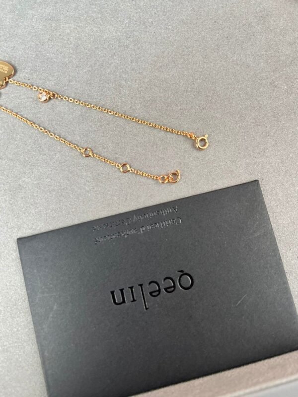 QeeLin V Gold Kirin Pink Opal Bracelet