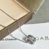 BVLGARI The latest hollow diamond necklace high-end version