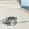 BVLGARI The latest hollow diamond necklace high-end version