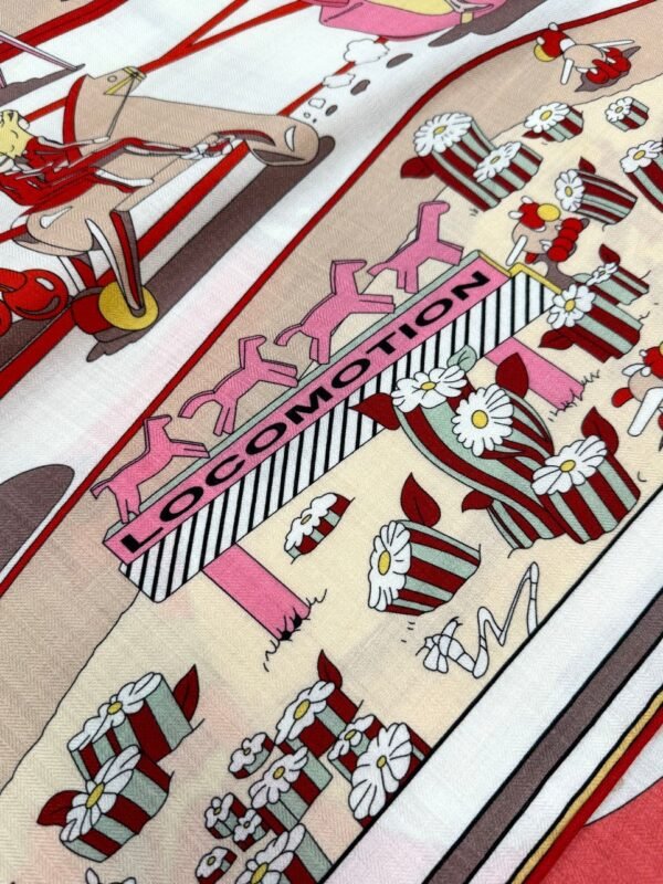 Hermès cashmere square scarf, high-end version 135x135cm