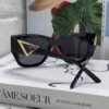 PRADA European and American high-end women’s square frame sunglasses
