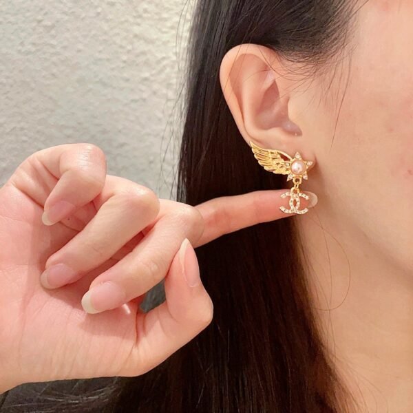 Chanel Wings Earrings
