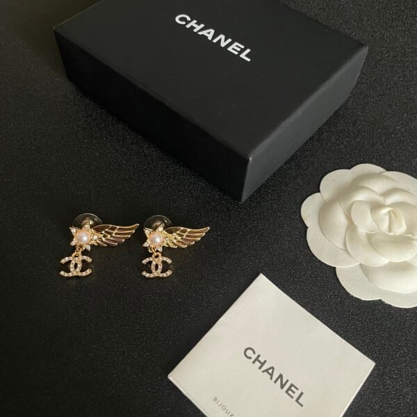 Chanel Wings Earrings