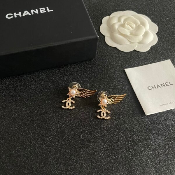 Chanel Wings Earrings