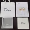 DIOR Pearl Bow Earrings Premium Edition