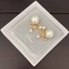 DIOR Pearl Bow Earrings Premium Edition
