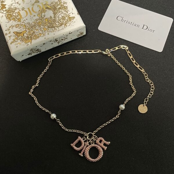 DIOR Pink Diamond Necklace