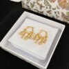 DIOR letter earrings