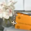 Louis Vuitton Four Leaf Clover Pointed Double Flower Tassel Flower Necklace