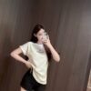 YSL 2025 New style short-sleeved T-shirt with lettering logo