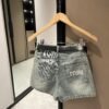 miumiu shorts with belt