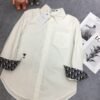 DIOR’s new women’s shirt CD embroidered with little bee logo