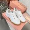 miumiu new anti-slip retro casual shoes high-end version