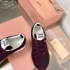miumiu new anti-slip retro casual shoes high-end version