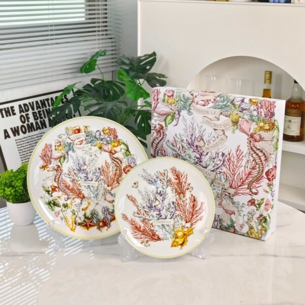 DIOR HOMEIDEA【Seahorse】-Double tray Dior Maison is known for its “Undersea Wonders”