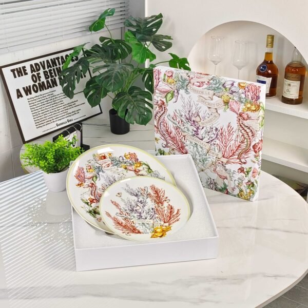 DIOR HOMEIDEA【Seahorse】-Double tray Dior Maison is known for its “Undersea Wonders”