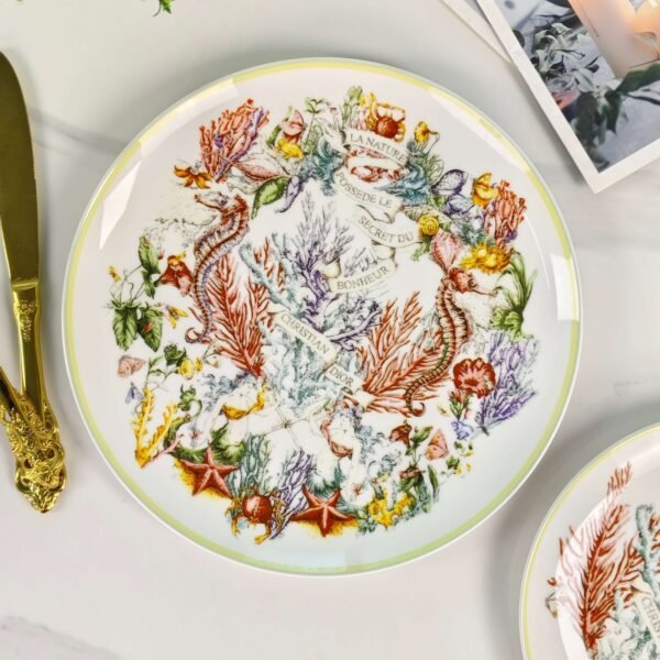 DIOR HOMEIDEA【Seahorse】-Double tray Dior Maison is known for its “Undersea Wonders”