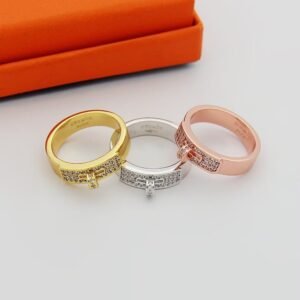 a1747524982093_0805.jpg Hermes ring belt buckle Kelly ring half diamond ring sub-gold electroplating