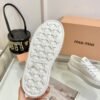 miumiu 2025 new casual shoes thick-soled canvas shoes
