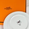 Hermès New Arrival Ten Horses Double Plate Set