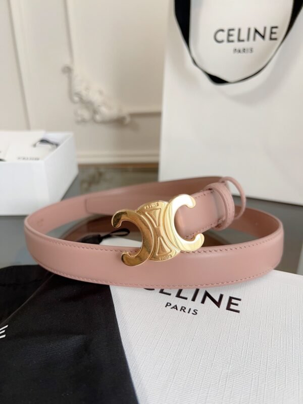 Celine premium leather belt, 2.4cm wide