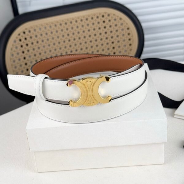 Celine premium leather belt, 2.4cm wide
