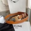 Celine premium leather belt, 2.4cm wide