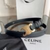 Celine premium leather belt, 2.4cm wide