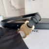 Celine premium leather belt, 2.4cm wide