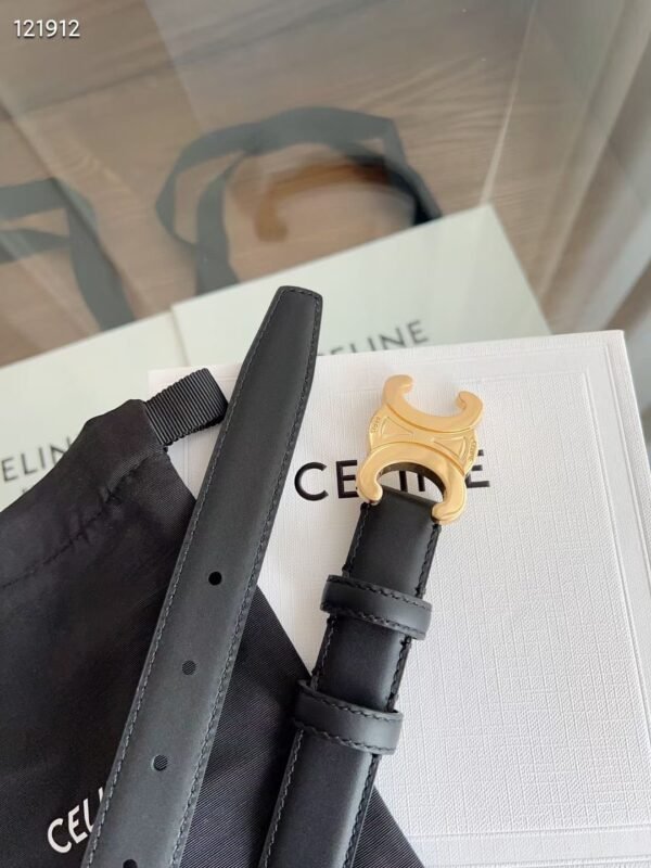 Celine premium leather belt, 2.4cm wide